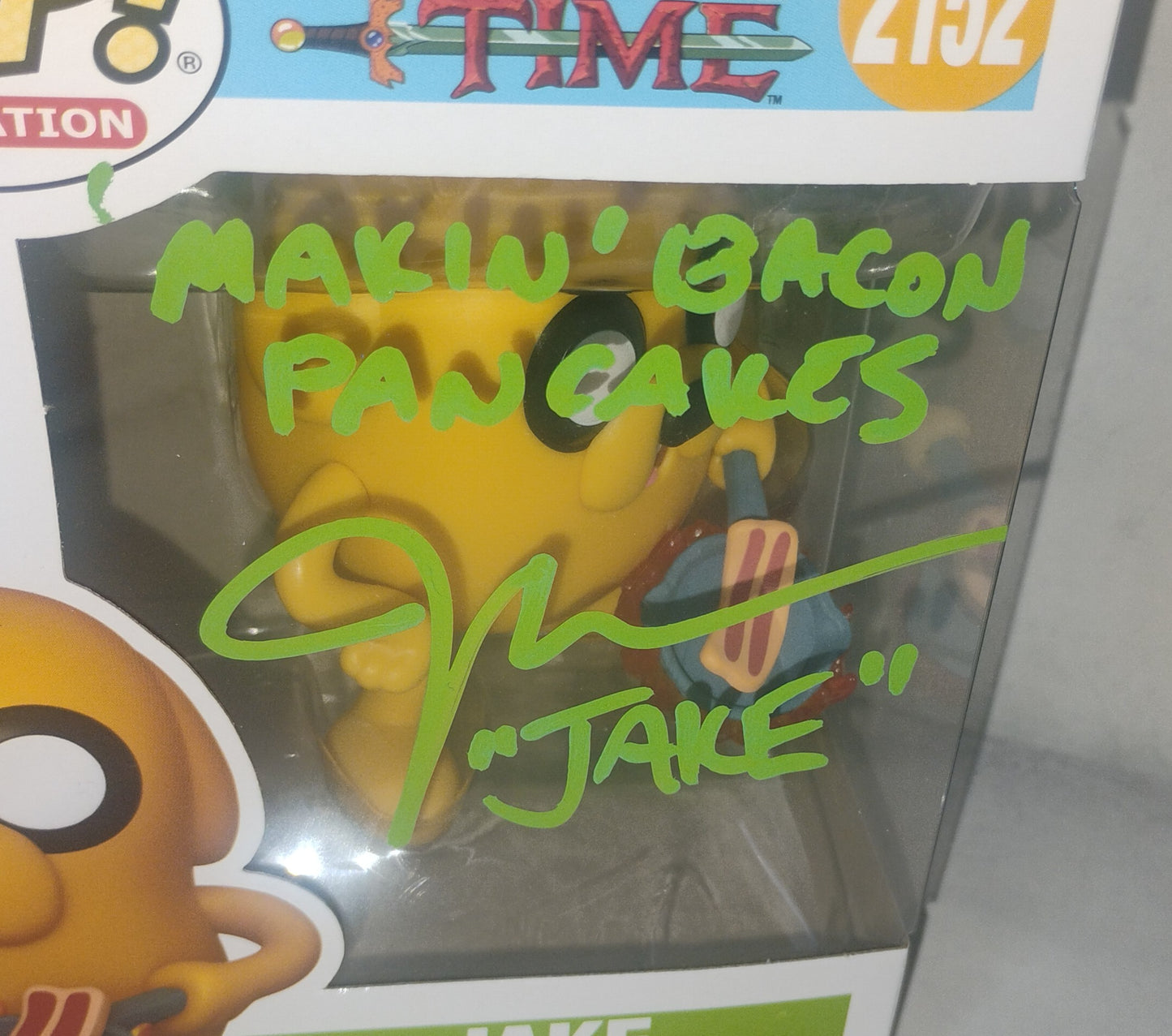 John DiMaggio Hand Signed Autograph Funko Pop COA Adventure Time