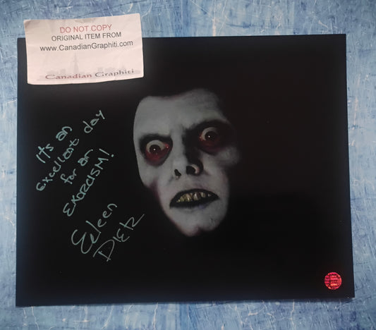 Eileen Dietz Hand Signed Autograph 8x10 Photo COA Exorcist