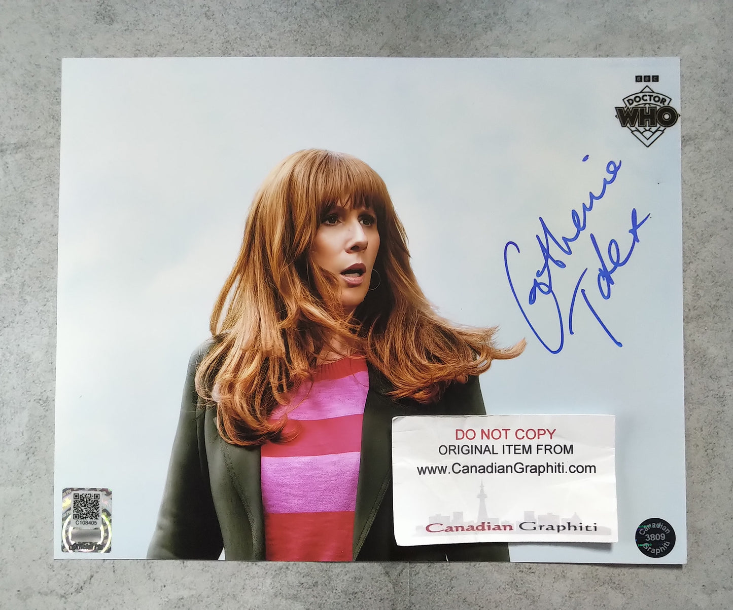 Catherine Tate Hand Signed Autograph 8x10 Photo COA + OPix Doctor Who