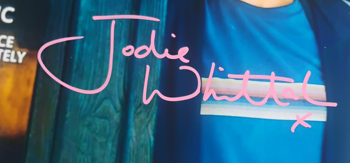 Jodie Whittaker Hand Signed Autograph 8x10 Photo COA Doctor Who