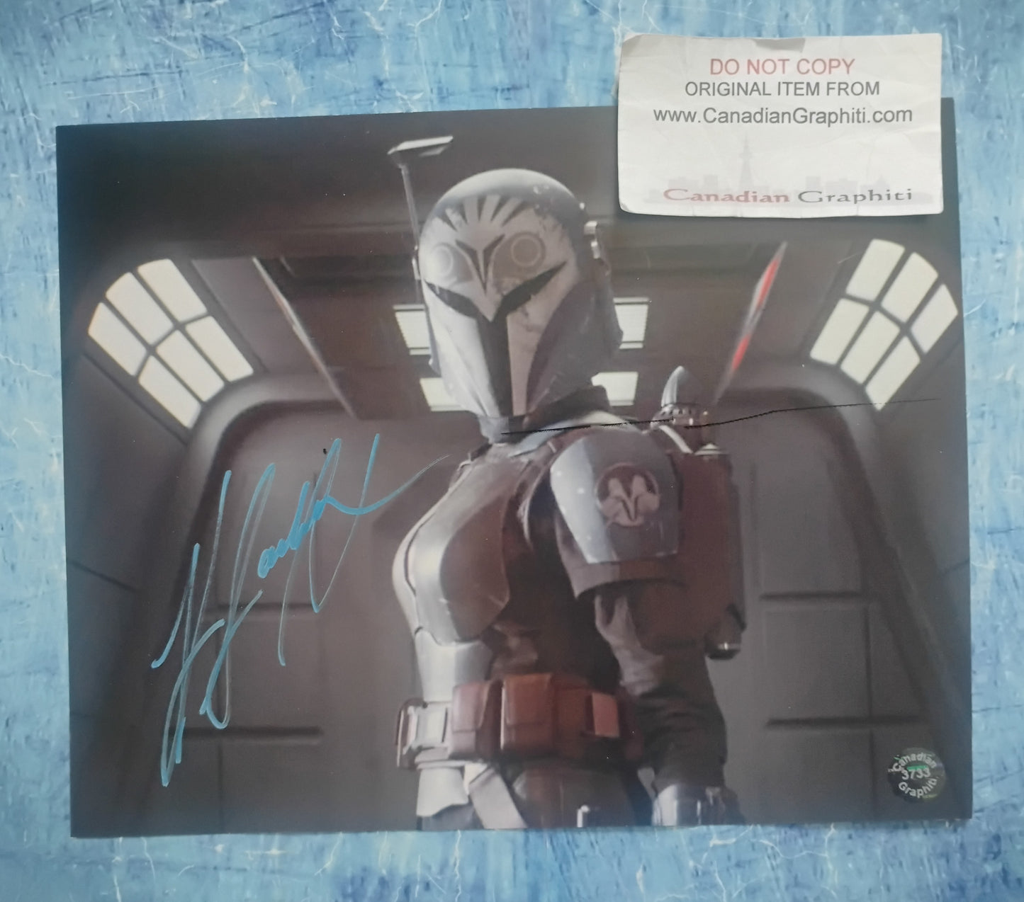Katee Sackhoff Hand Signed Autograph 8x10 Photo COA The Mandalorian