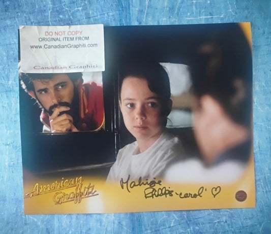 Mackenzie Phillips Hand Signed Autograph 8x10 Photo COA American Graffiti