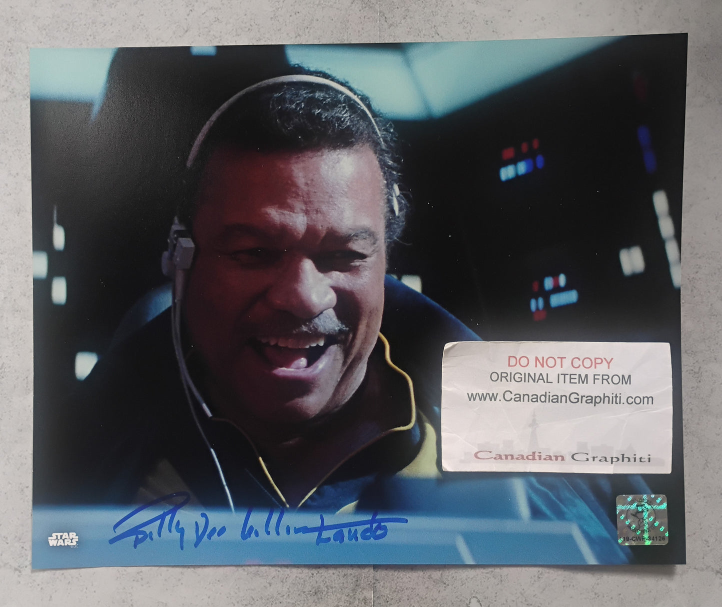 Billy Dee Williams Hand Signed Autograph 8x10 Photo COA Star Wars