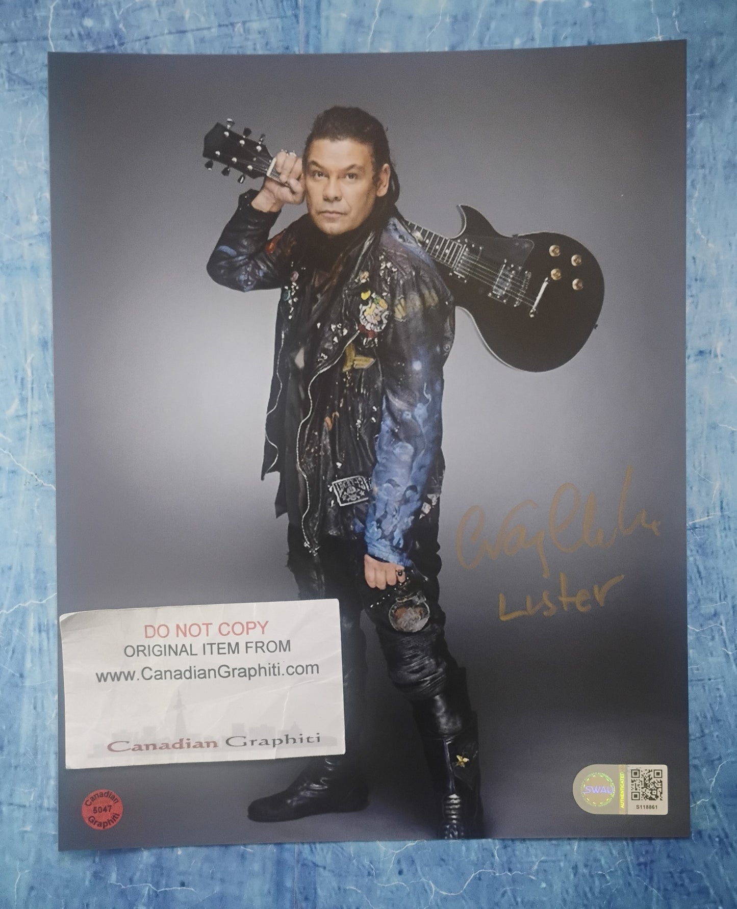 Craig Charles Hand Signed Autograph 8x10 Photo SWAU COA Red Dwarf