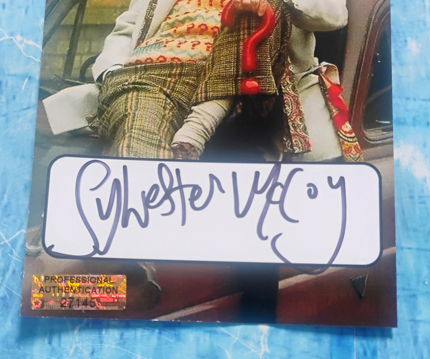 Sylvester McCoy Hand Signed Autograph Photo COA Doctor Who