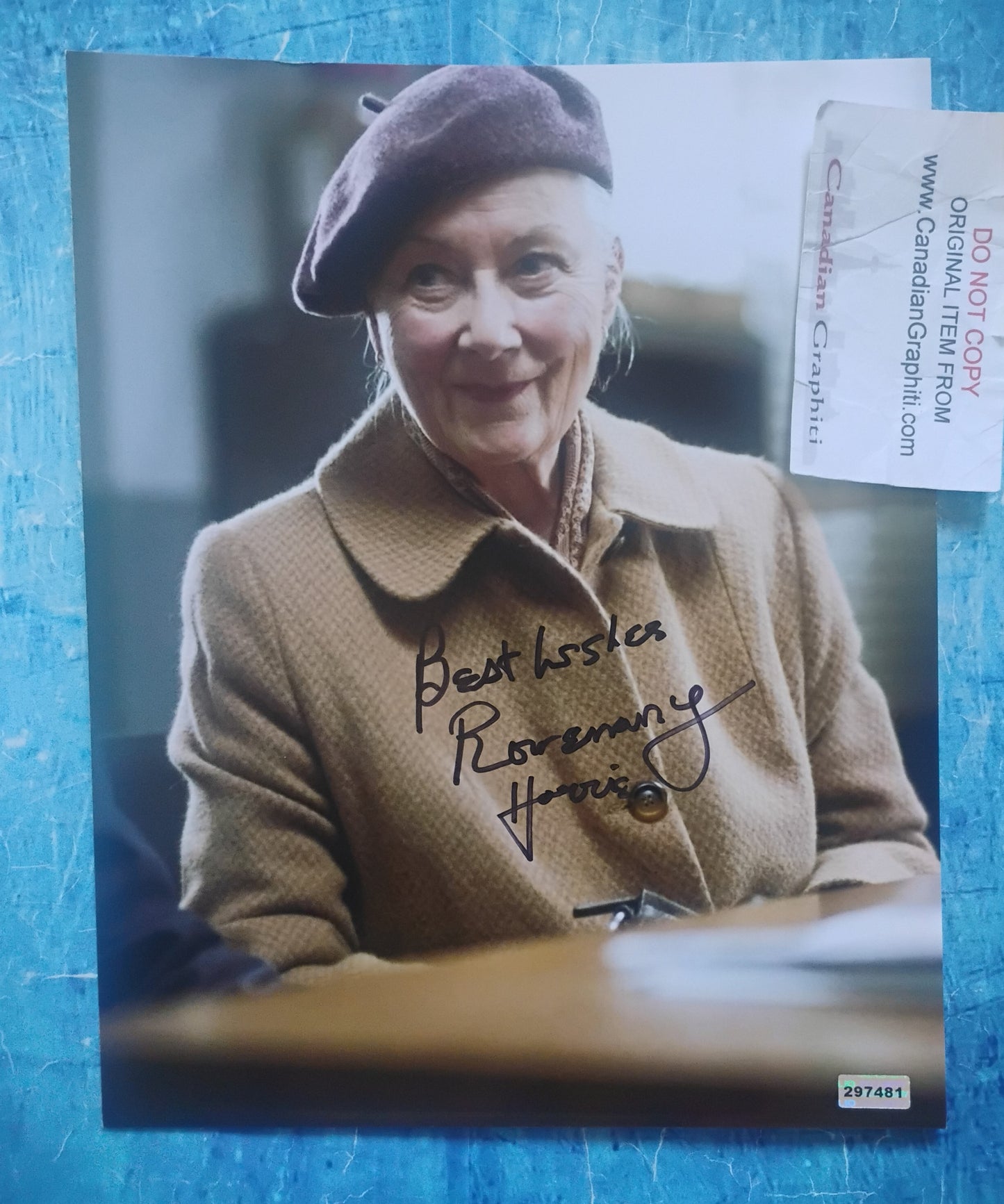 Rosemary Harris Hand Signed Autograph 8x10 Photo COA Spider-man
