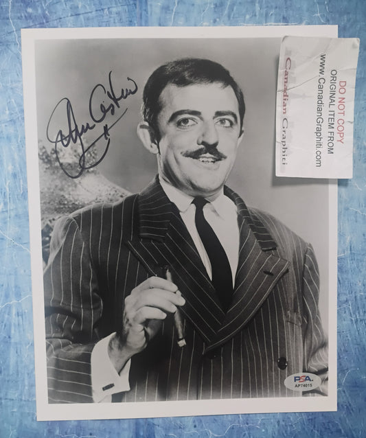 John Astin Hand Signed Autograph 8x10 Photo PSA COA The Addams Family