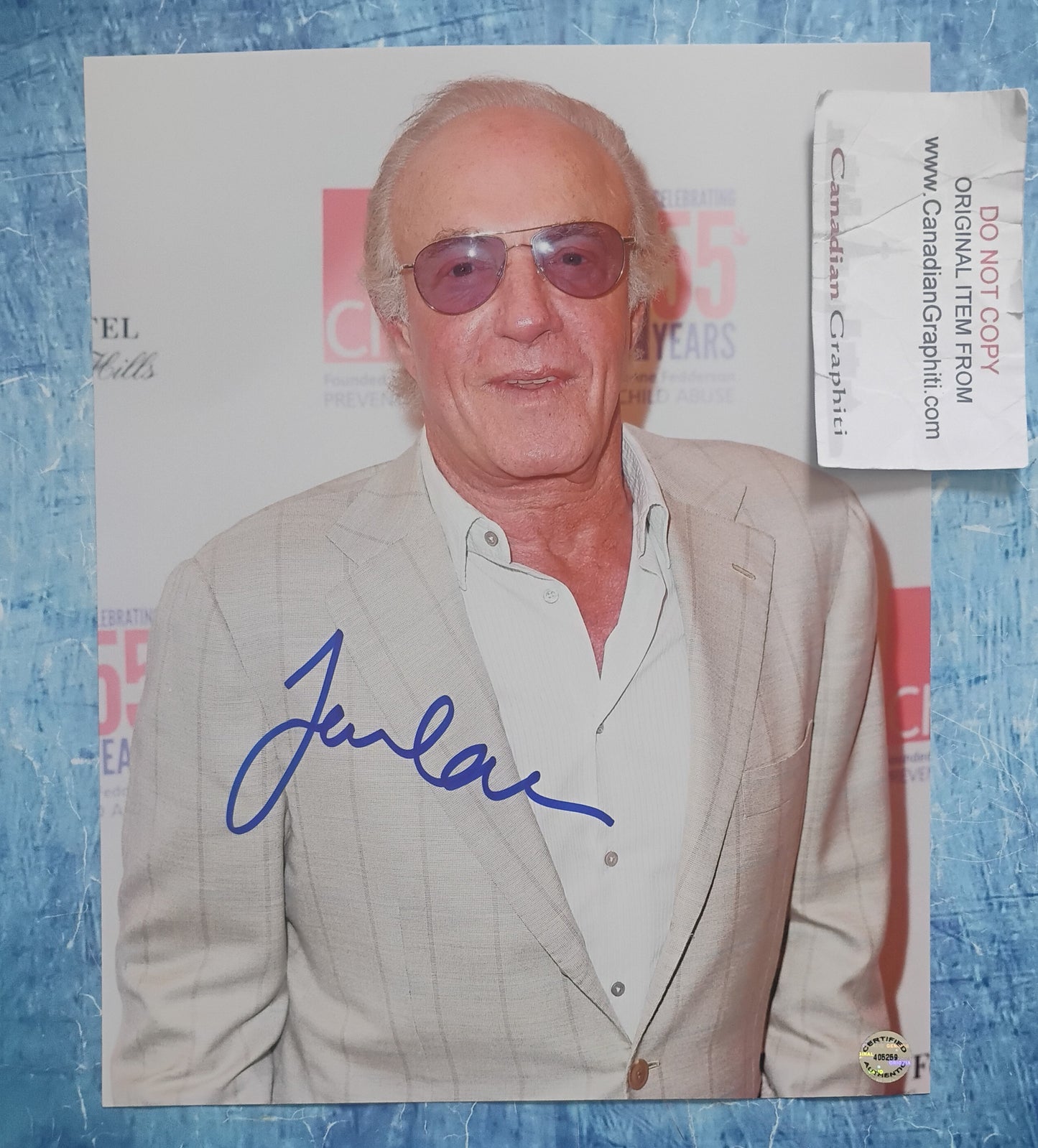 James Caan Hand Signed Autograph 8x10 Photo COA