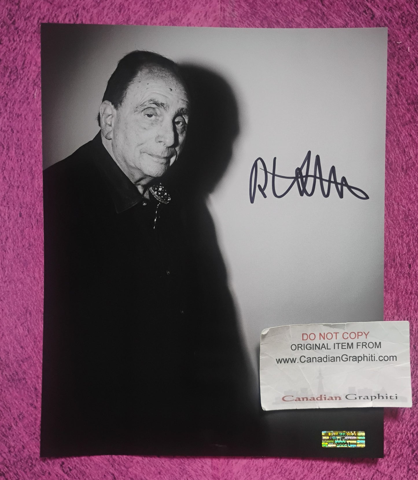 R.L. Stine Hand Signed Autograph 8x10 Photo COA