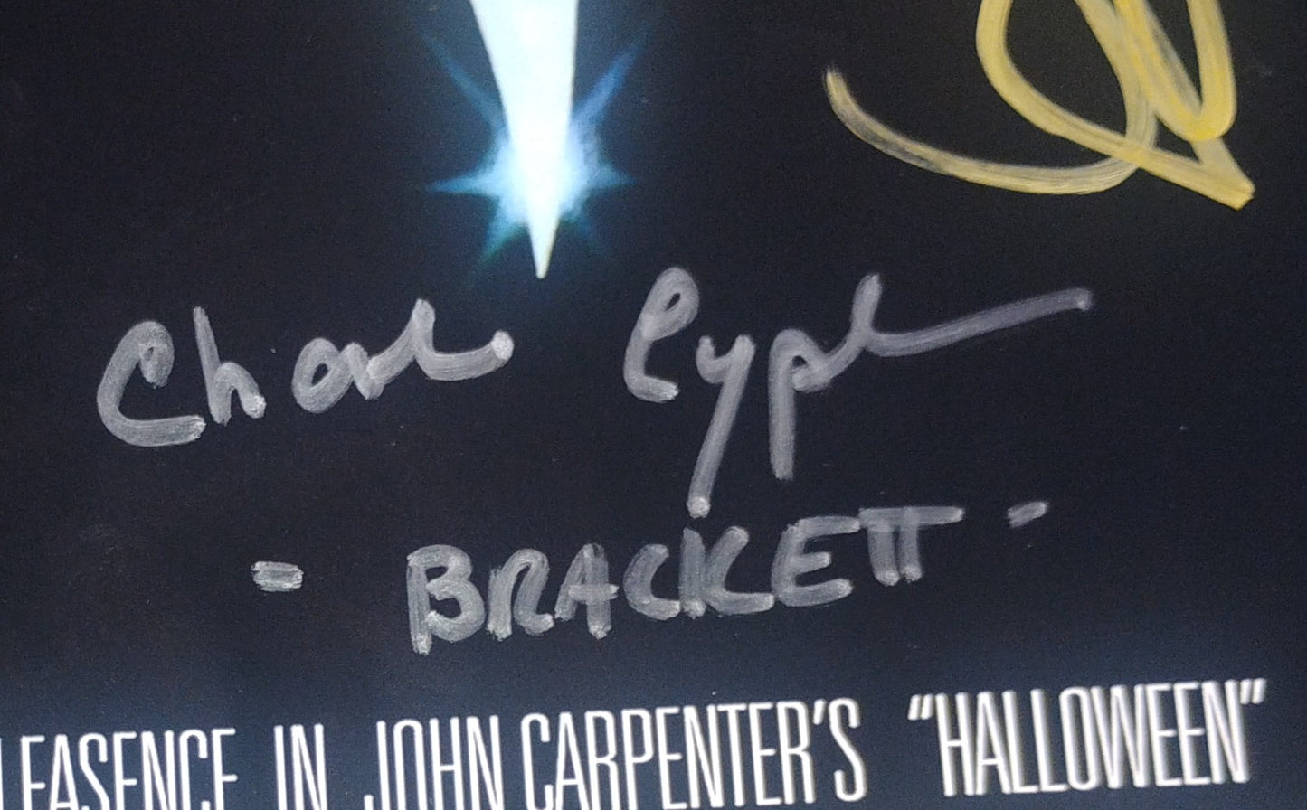 Halloween 10x Cast Hand Signed Autograph Photo COA John Carpenter, Nick Castle