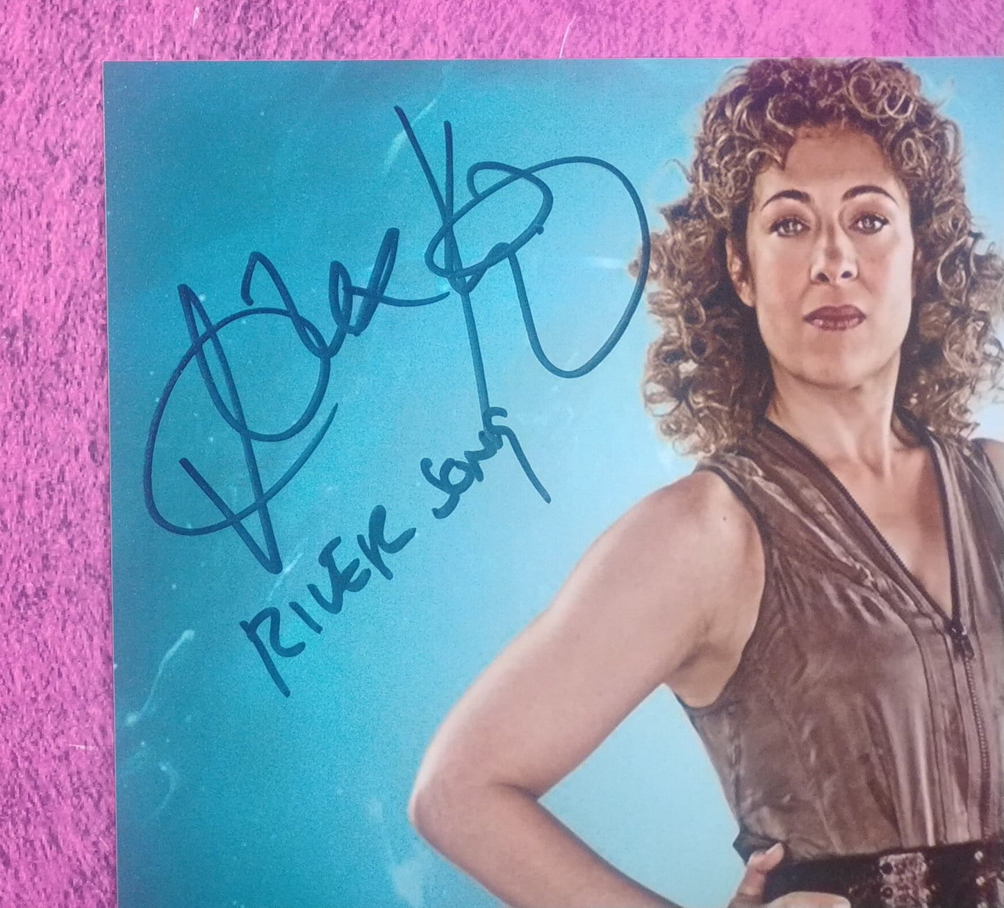 Alex Kingston Hand Signed Autograph 8x10 Photo COA Doctor Who