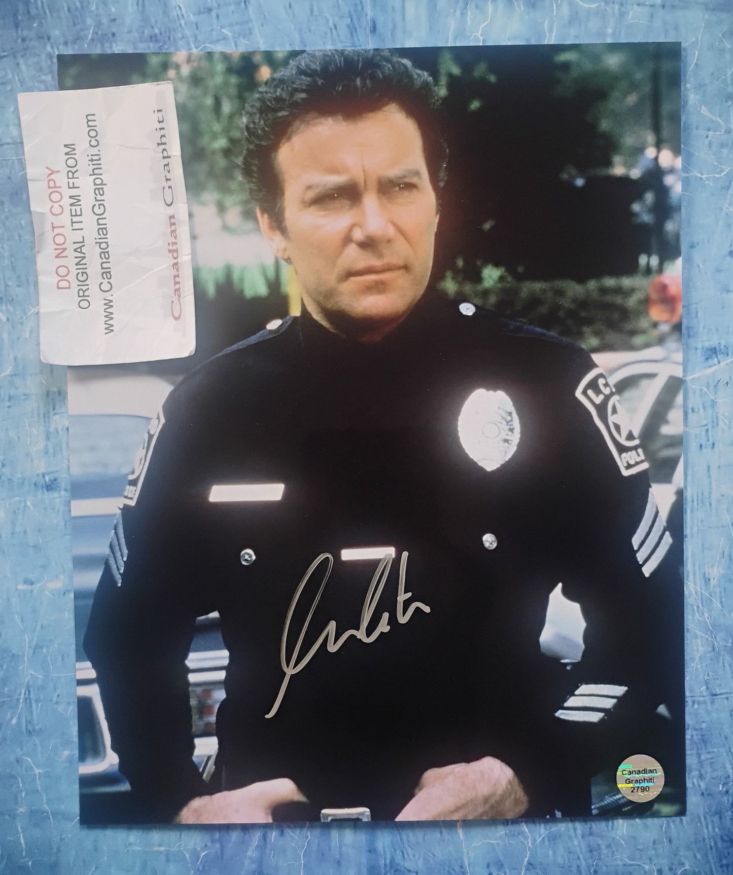 William Shatner Hand Signed Autograph 8x10 Photo COA TJ Hooker