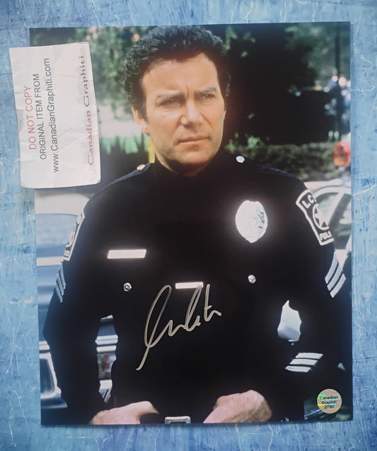 William Shatner Hand Signed Autograph 8x10 Photo COA TJ Hooker