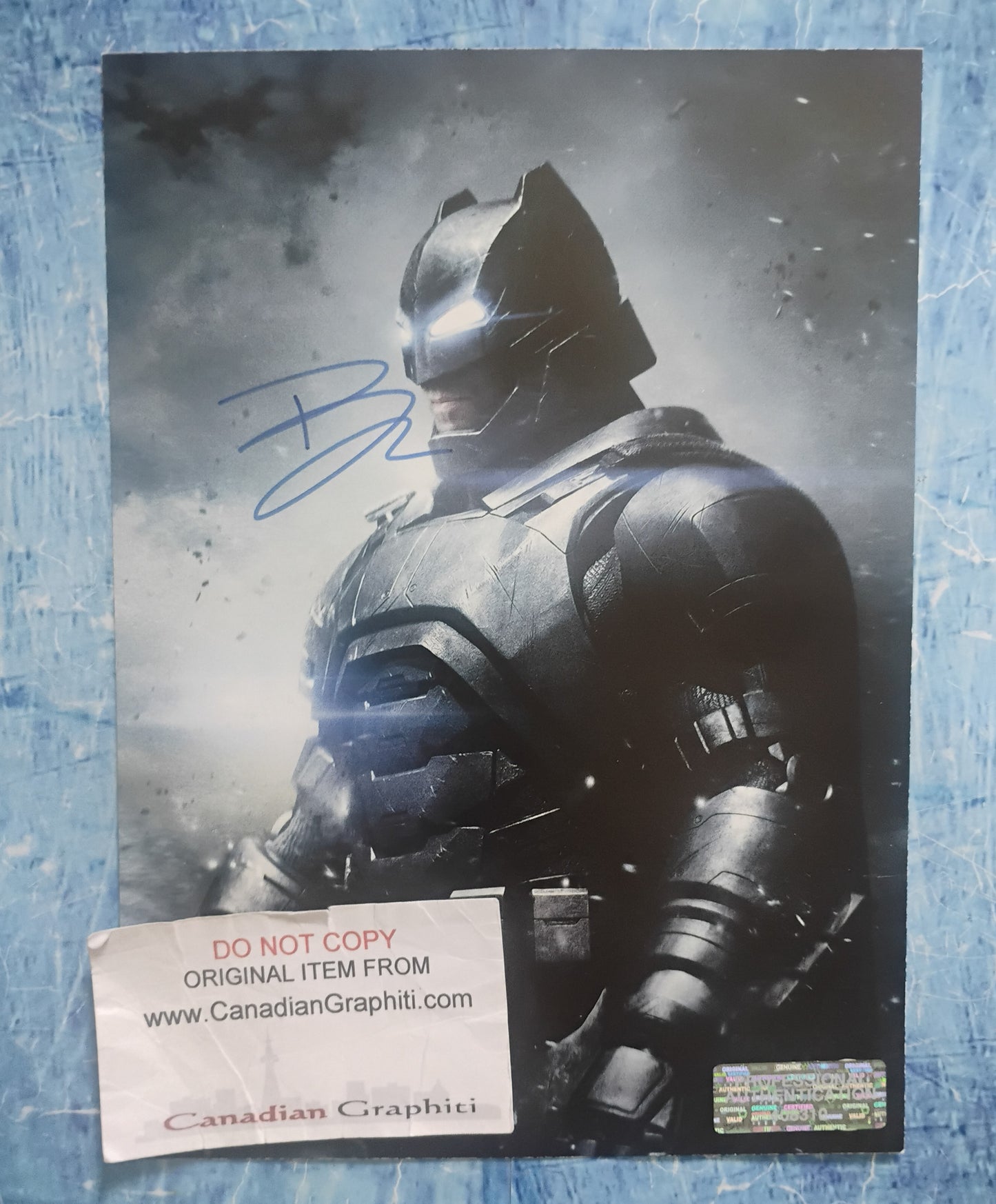 Ben Affleck Hand Signed Autograph Photo COA Batman