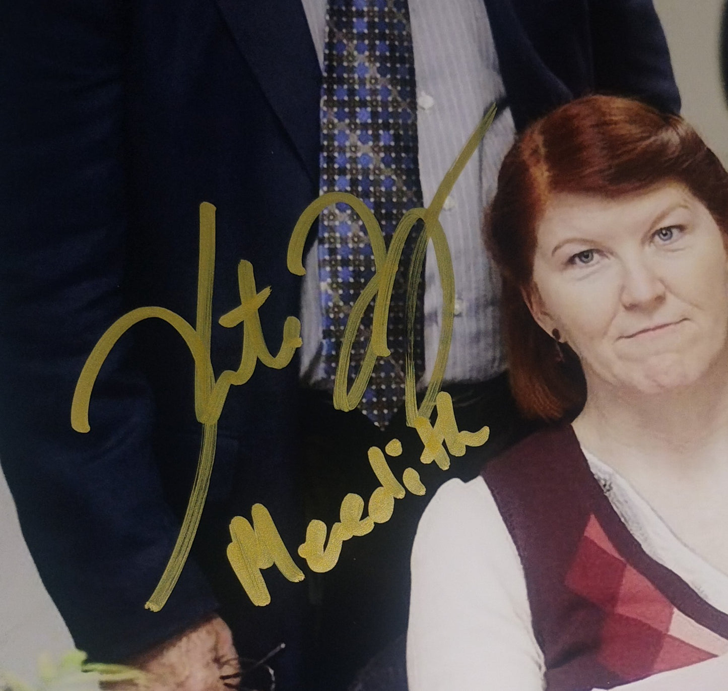 Creed Bratton, Kate Flannery & Oscar Nunez Hand Signed Autograph 8x10 Photo COA The Office