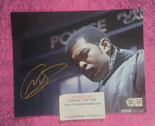 Noel Clarke Hand Signed Autograph 8x10 Photo SWAU COA Doctor Who