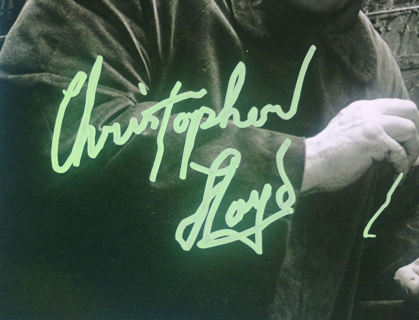 Christopher Lloyd Hand Signed Autograph 8x10 Photo COA Addams Family