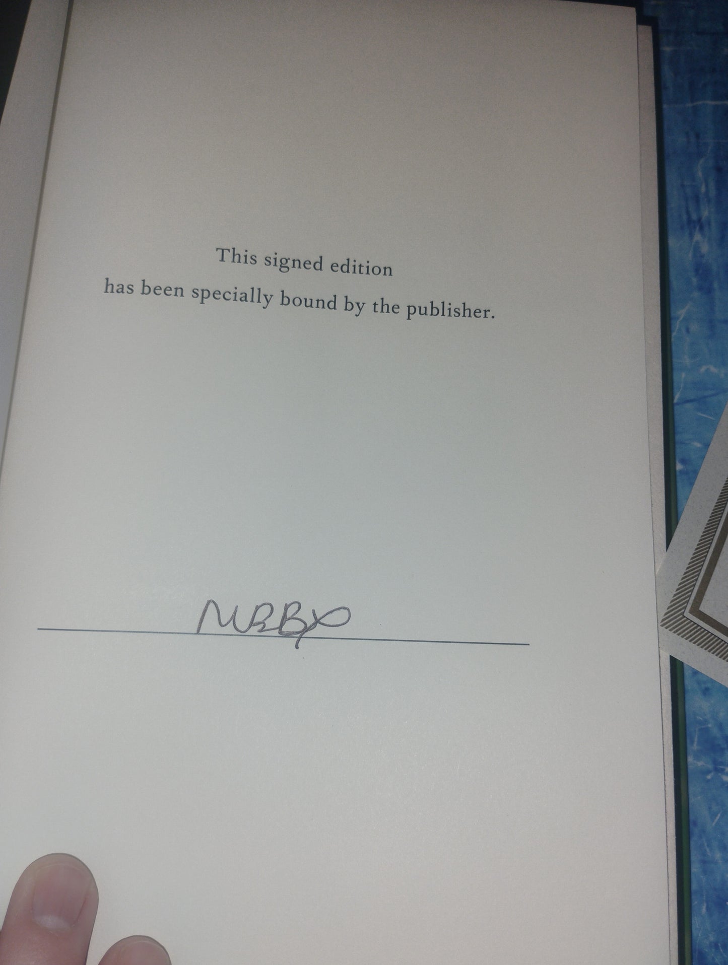 Millie Bobby Brown Hand Signed Autograph Nineteen Steps Book COA