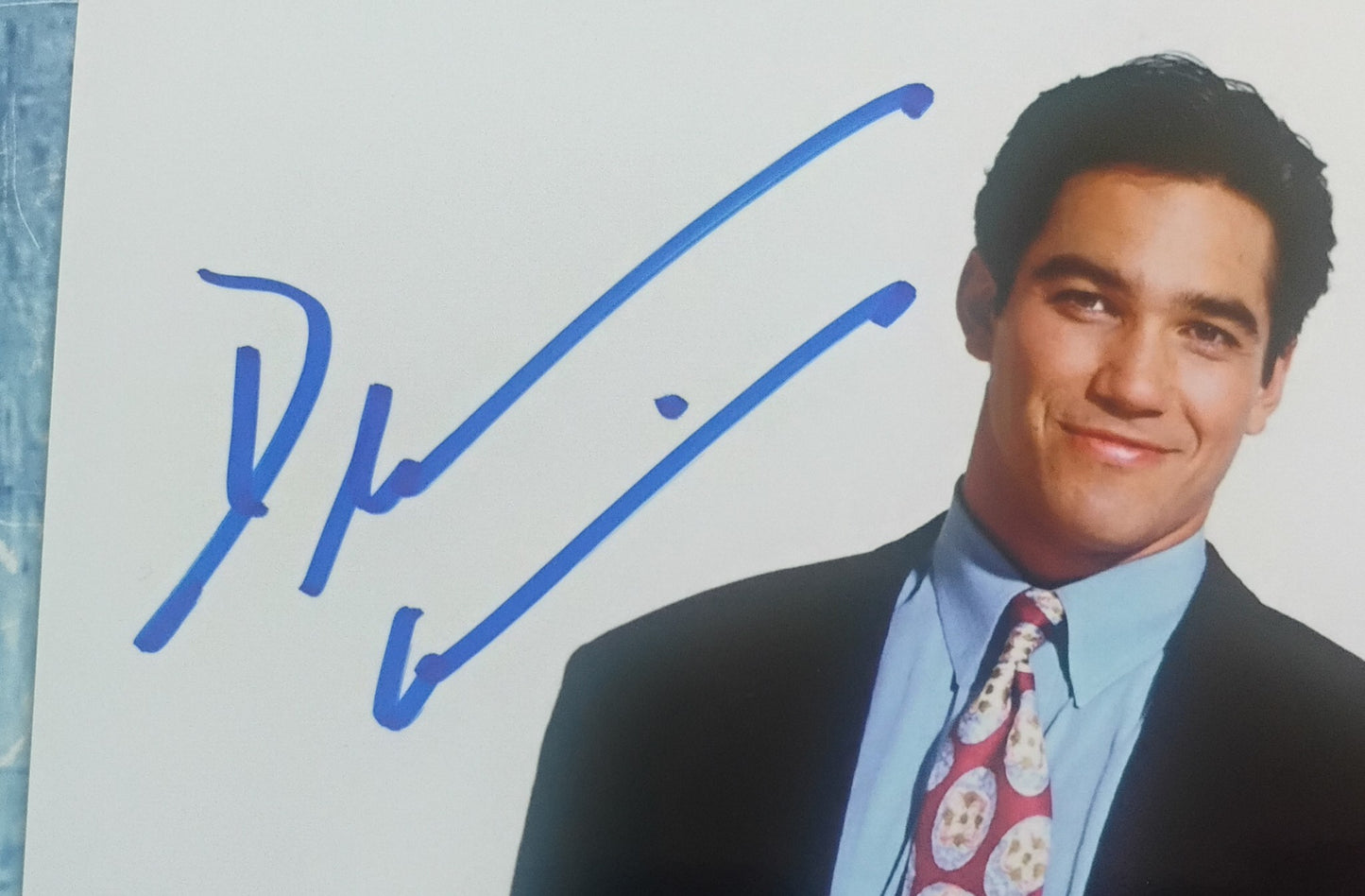 K Callan & Dean Cain Hand Signed Autograph 8x10 Photo COA Lois & Clark