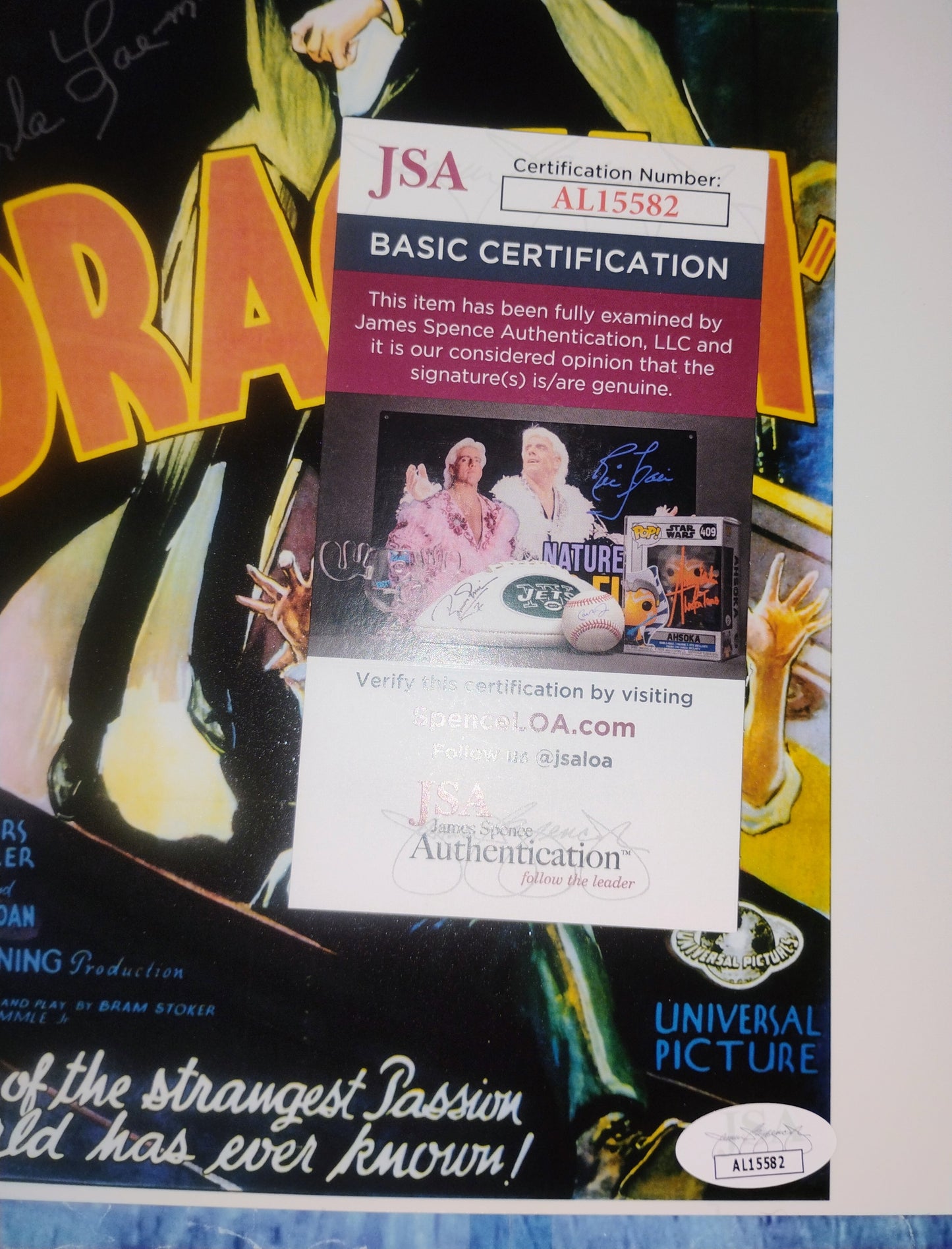 Carla Laemmle Hand Signed Autograph 8x10 Photo JSA COA