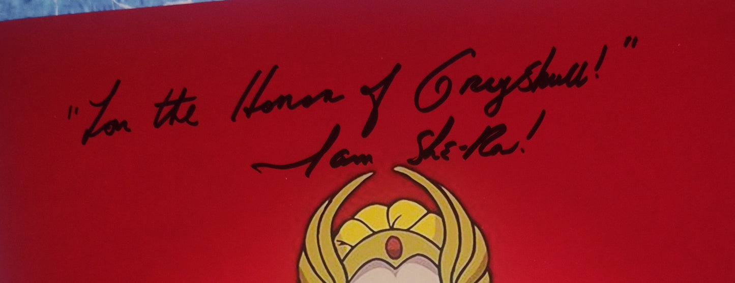 Melendy Britt Hand Signed Autograph 8x10 Photo COA She-ra