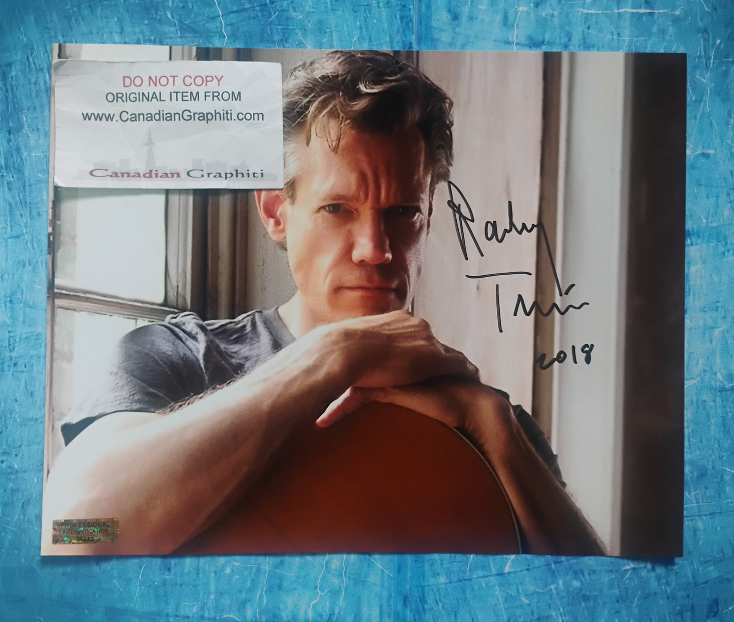 Randy Travis Hand Signed Autograph 8x10 Photo COA