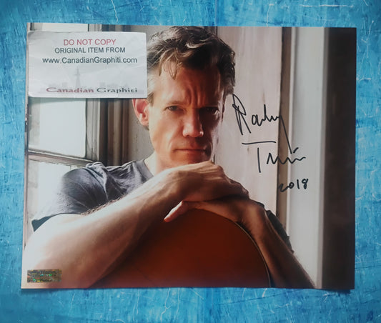 Randy Travis Hand Signed Autograph 8x10 Photo COA