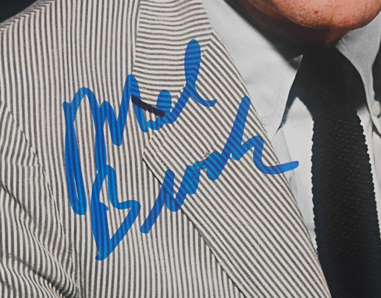 Mel Brooks Hand Signed Autograph 8x10 Photo BAS COA