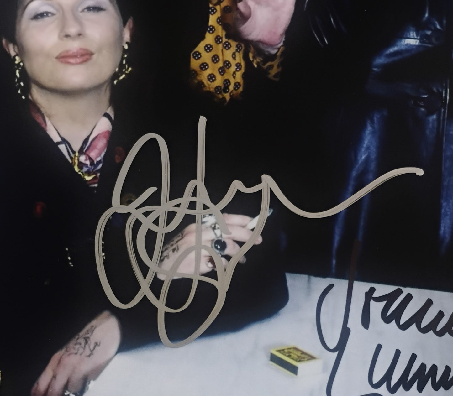 Jennifer Saunders, June Whitfield & Joanna Lumley Hand Signed Autograph 8x10 Photo COA Absolutely Fabulous