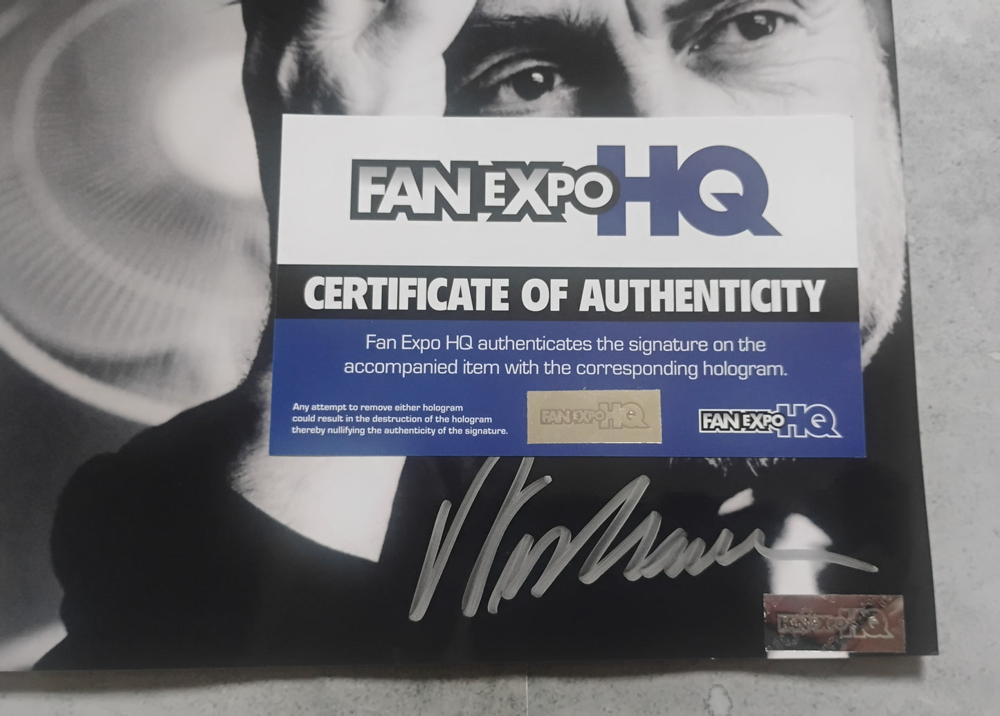 Wes Craven Hand Signed Autograph 8x10 Photo COA