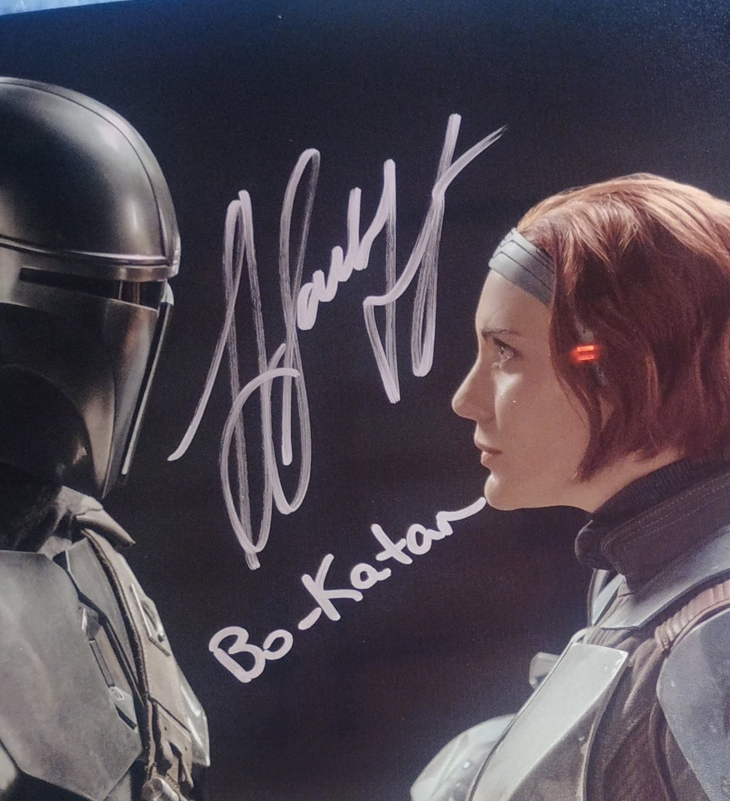Katee Sackhoff Hand Signed Autograph 8x10 Photo JSA COA The Mandalorian