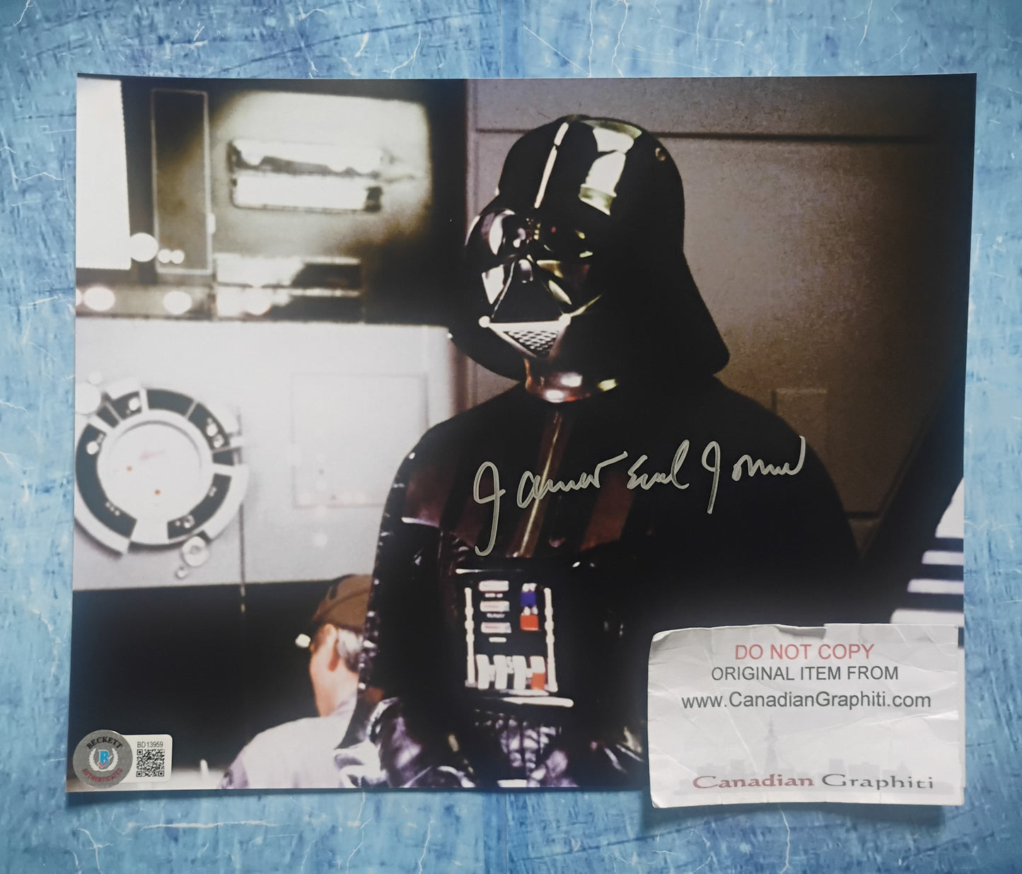James Earl Jones Hand Signed Autograph 8x10 Photo BAS COA Star Wars