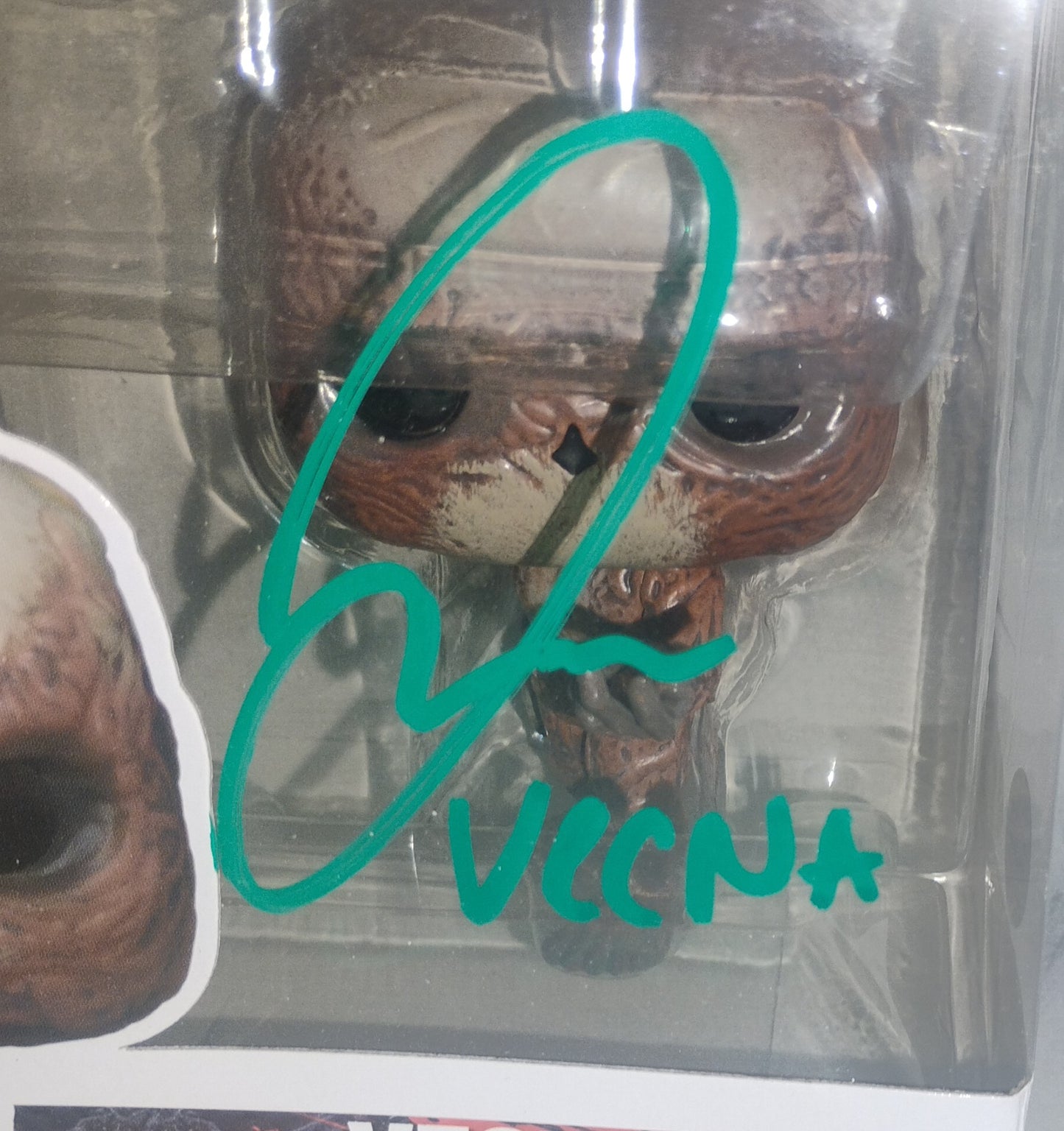 Jamie Campbell Bower Hand Signed Autograph Stranger Things Funko Pop JSA COA Vecna