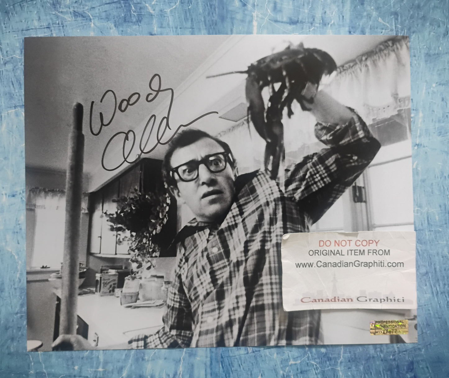 Woody Allen Hand Signed Autograph 8x10 Photo COA Annie Hall