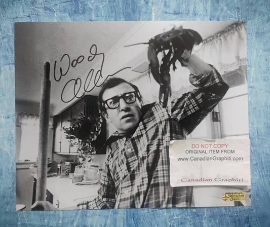 Woody Allen Hand Signed Autograph 8x10 Photo COA Annie Hall