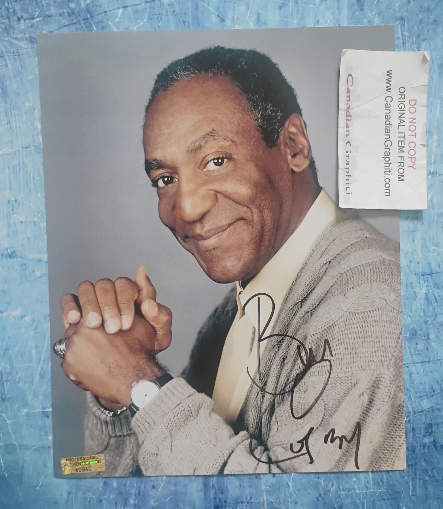 Bill Cosby Hand Signed Autograph 8x10 Photo COA