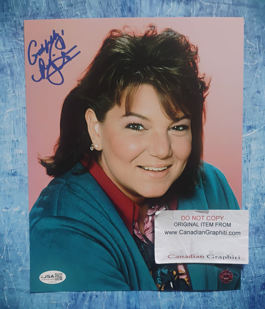 Mindy Cohn Hand Signed Autograph 8x10 Photo JSA COA The Facts Of Life