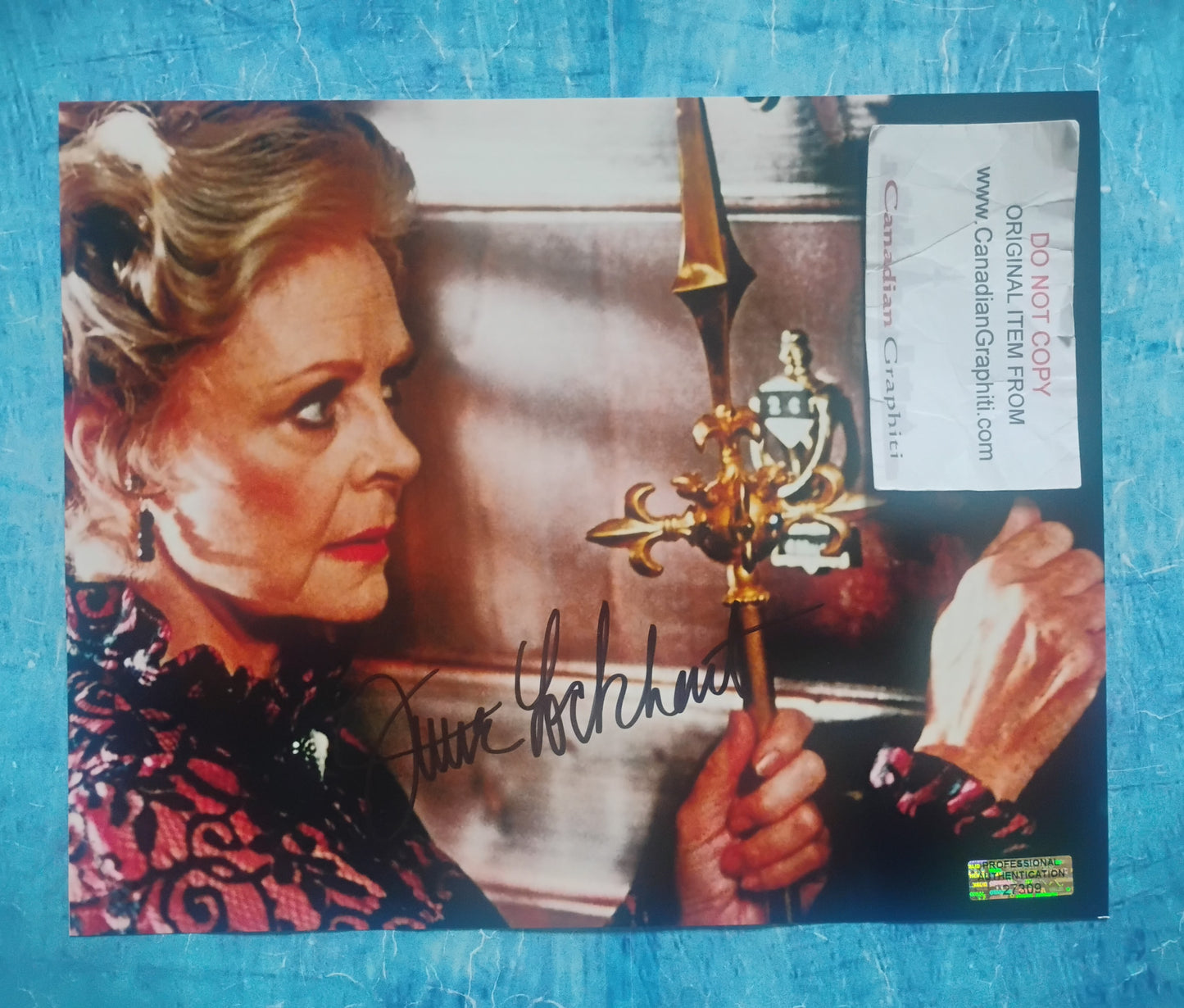 June Lockhart Hand Signed Autograph 8x10 Photo COA Troll