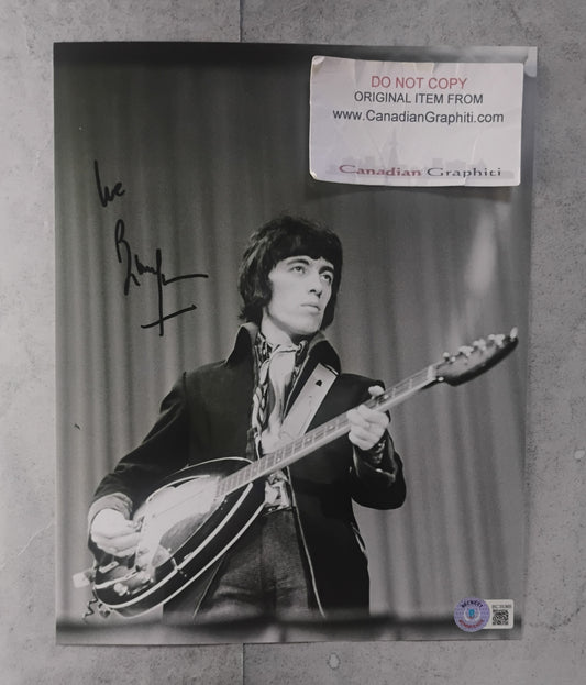 Bill Wyman Hand Signed Autograph 8x10 Photo BAS COA Rolling Stones