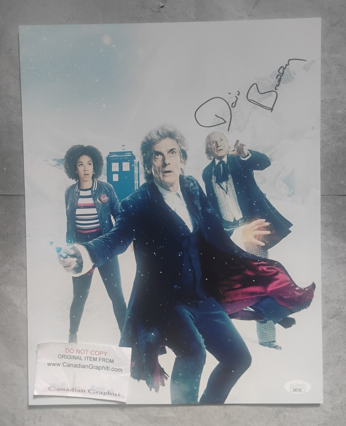David Bradley Hand Signed Autograph 11x14 Photo JSA COA