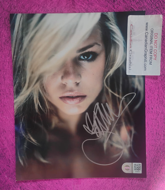 Billie Piper Hand Signed Autograph 8x10 Photo SWAU COA