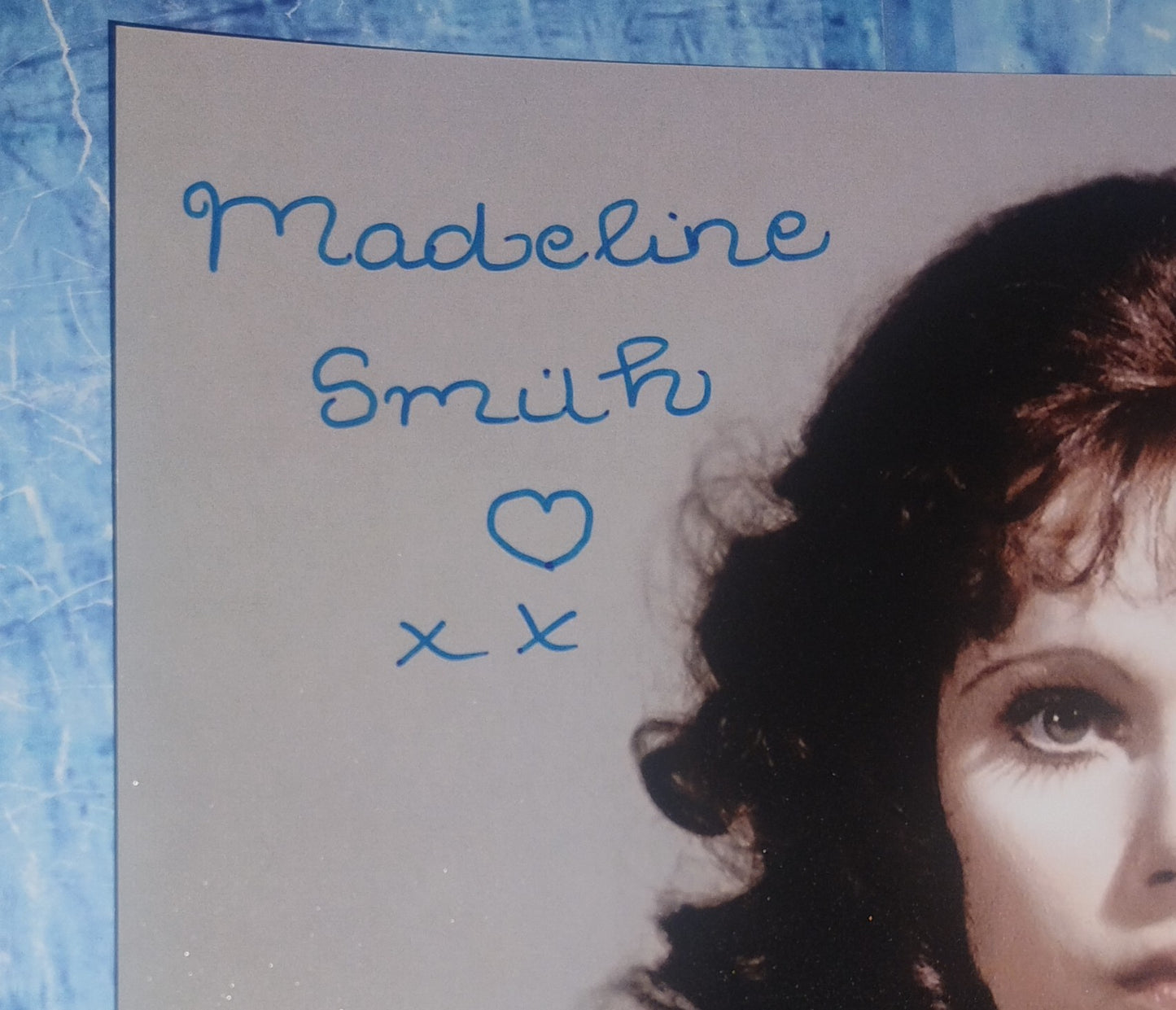 Madeline Smith Hand Signed Autograph 8x10 Photo SWAU COA Bond Girl