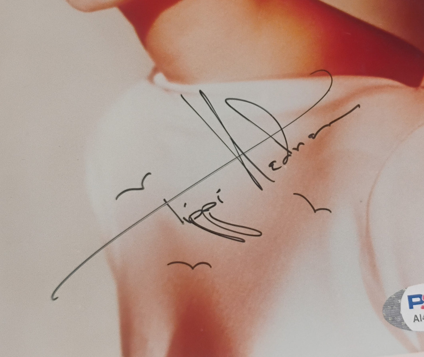 Tippi Hedren Hand Signed Autograph 8x10 Photo PSA COA