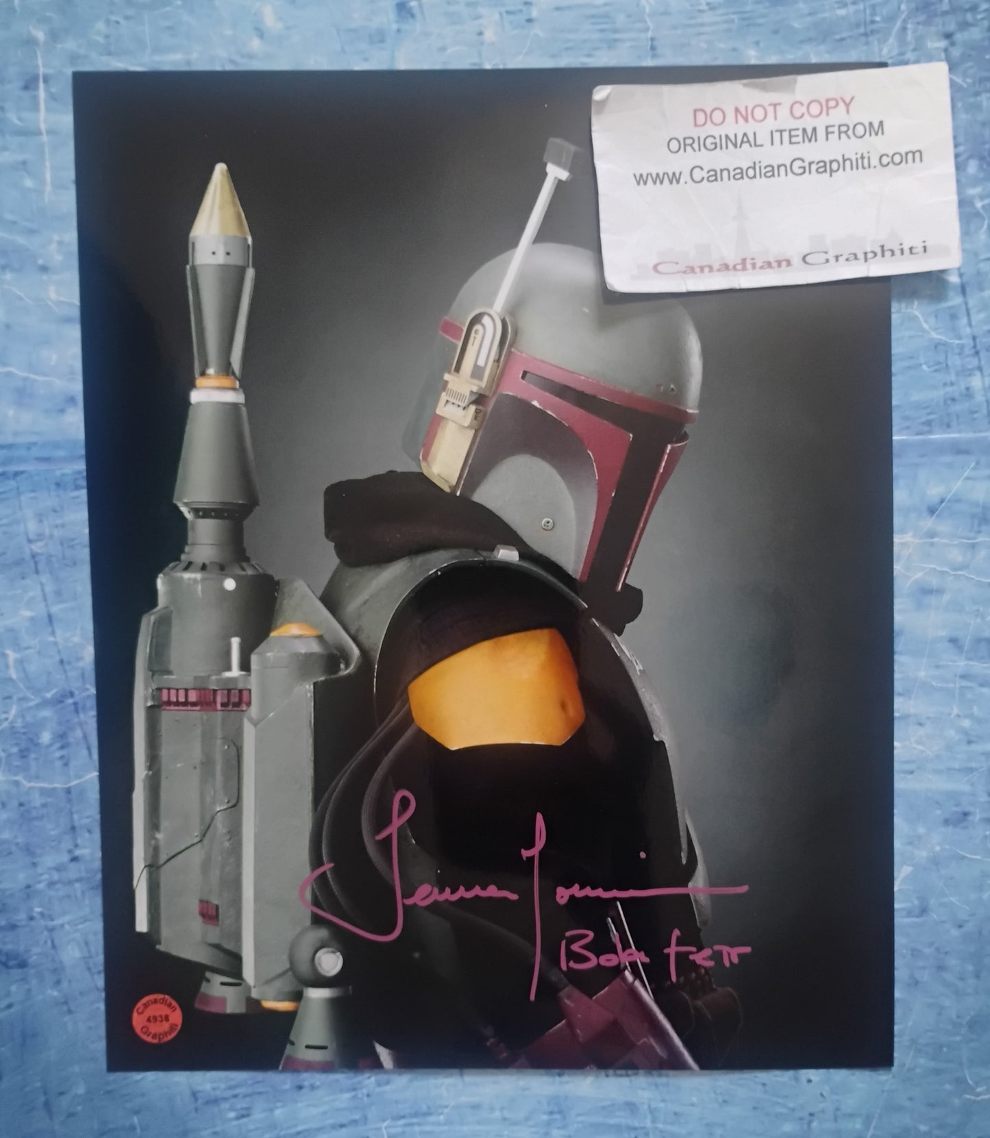 Temuera Morrison Hand Signed Autograph 8x10 Photo COA Boba Fett