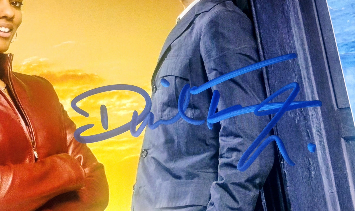David Tennant & Freema Agyeman Hand Signed Autograph Photo COA Doctor Who