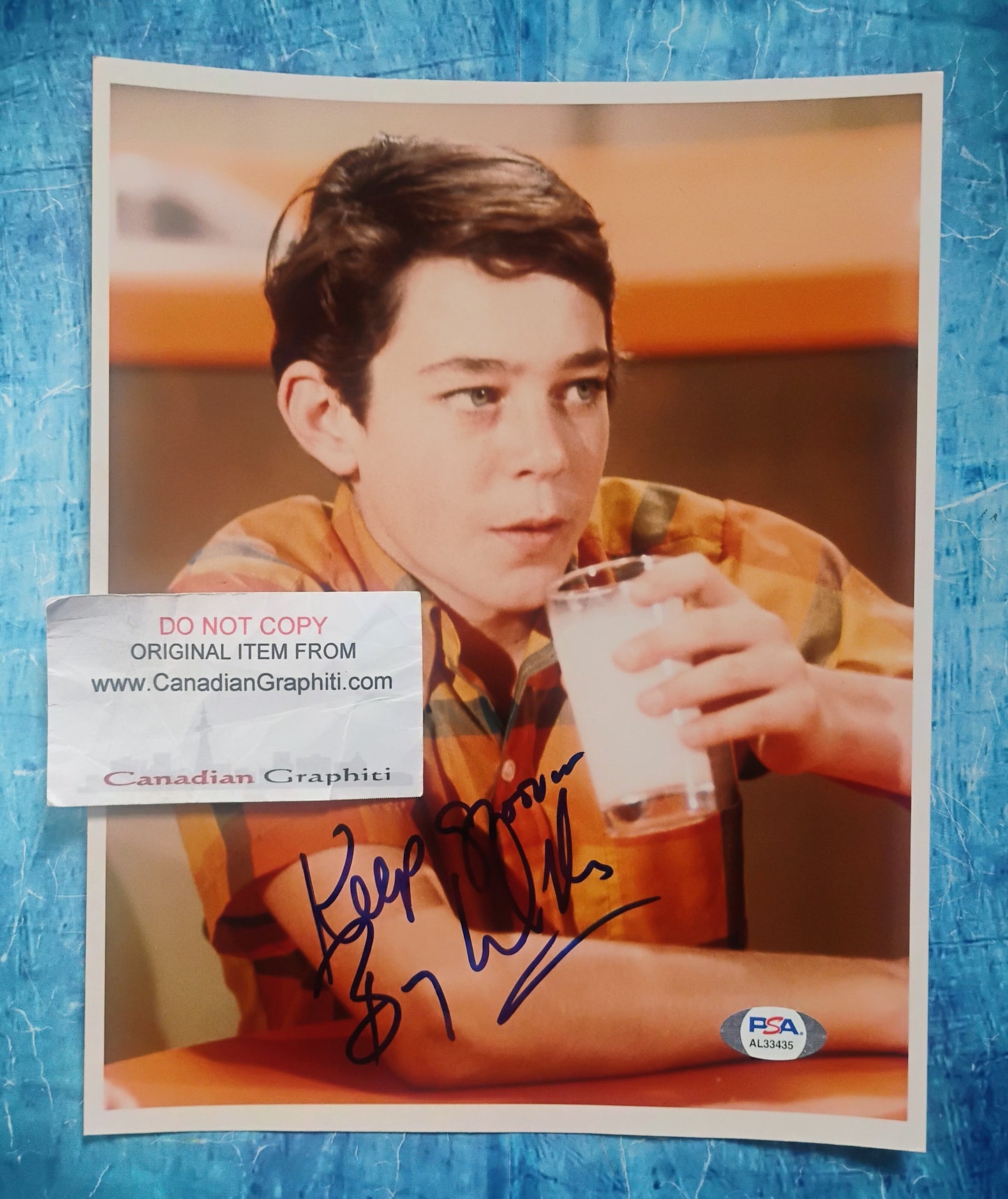 Barry Williams Hand Signed Autograph 8x10 Photo PSA COA The Brady Bunch