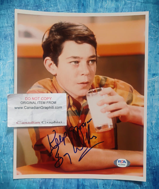 Barry Williams Hand Signed Autograph 8x10 Photo PSA COA The Brady Bunch