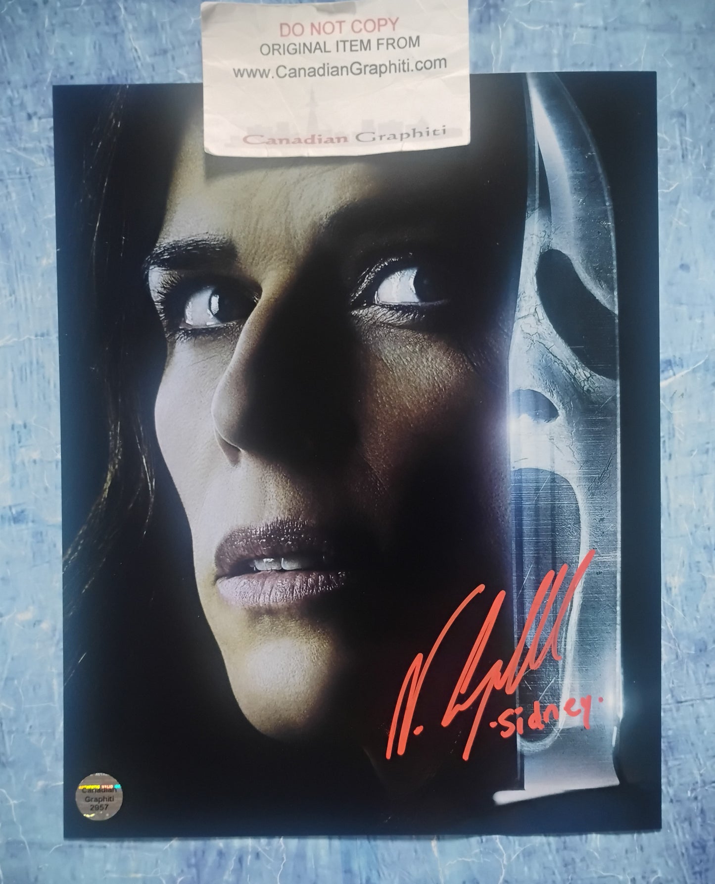 Neve Campbell Hand Signed Autograph 8x10 Photo COA Scream