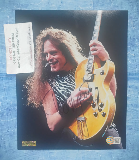 Ted Nugent Hand Signed Autograph 8x10 Photo BAS COA