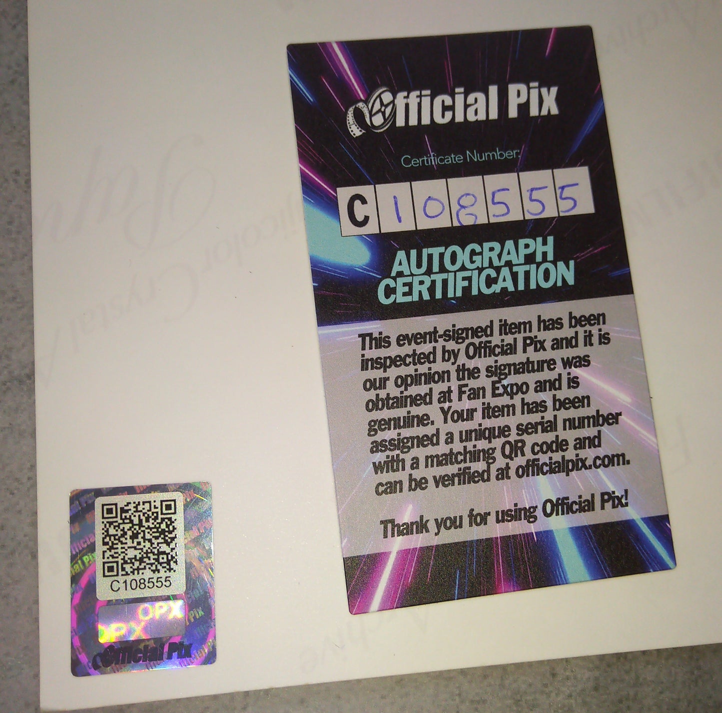 Christopher Lloyd Hand Signed Autograph 8x10 Photo COA + OPix Addams Family